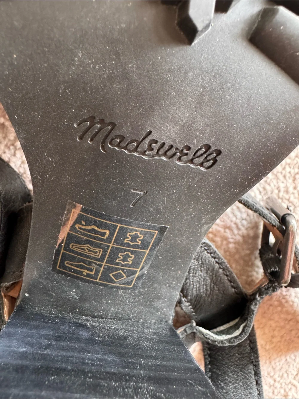 Madewell claudie heeled